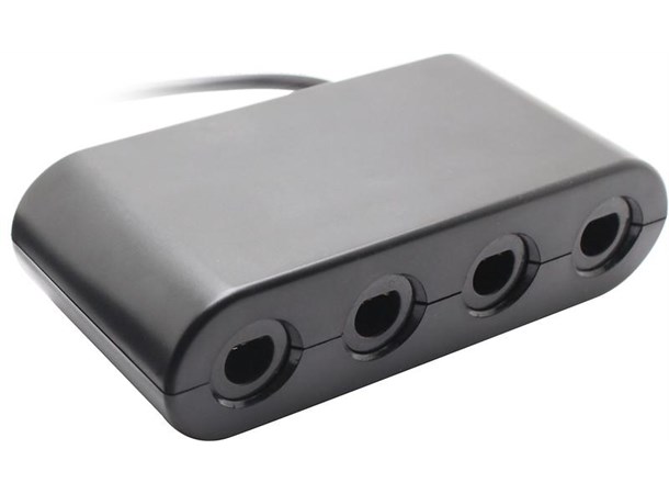 Gamecube Controller Adapter WiiU/Switch Bruk GC Håndkontroll på Smash Bros