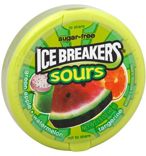 Ice Breakers Sours - Sukkerfri 42g 