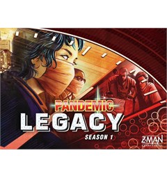 Pandemic Legacy Season 1 Red Brettspill
