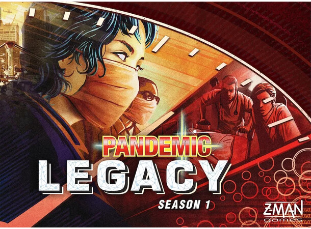 Pandemic Legacy Season 1 Red Brädspel 