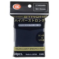Sleeves Matte Black 80 stk 66x91 KMC Kortbeskytter - Hyper Strong