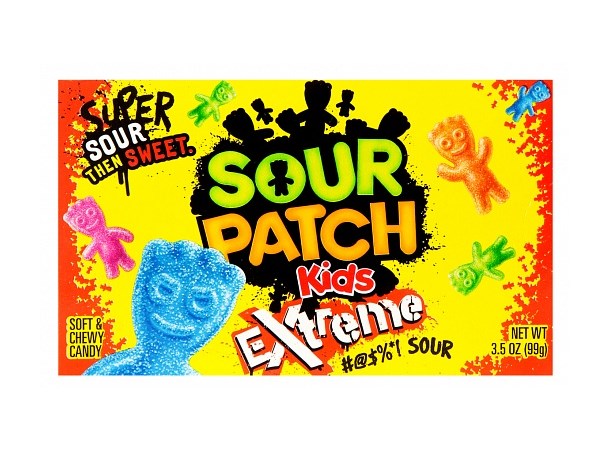 Sour Patch Kids Extreme Sour 99g Ekstremt surt - Ekstremt godt!