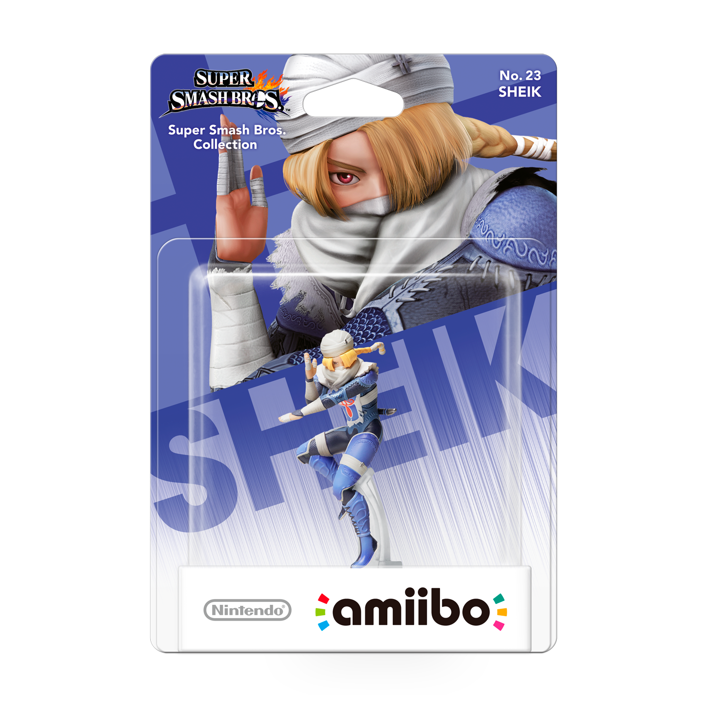 Amiibo Figur Sheik Super Smash Bros Collection No 23
