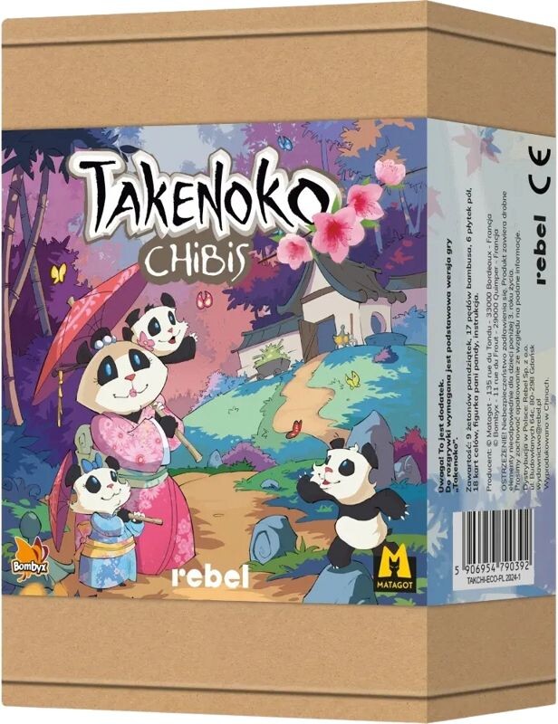 Takenoko Chibis Expansion Utvidelse til Takenoko Brettspill
