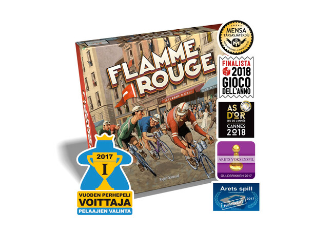 Flamme Rouge Brettspill - Norsk 
