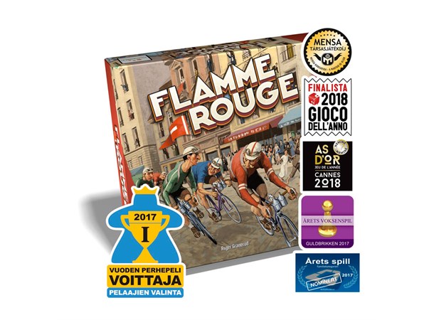 Flamme Rouge Brettspill - Norsk