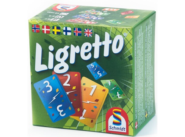 Ligretto Spel Grön Svensk utgåva 