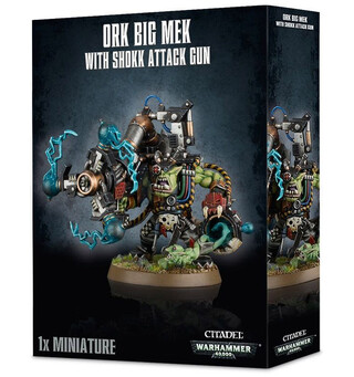 Ork Big Mek With Shokk Attack Gun Warhammer 40K