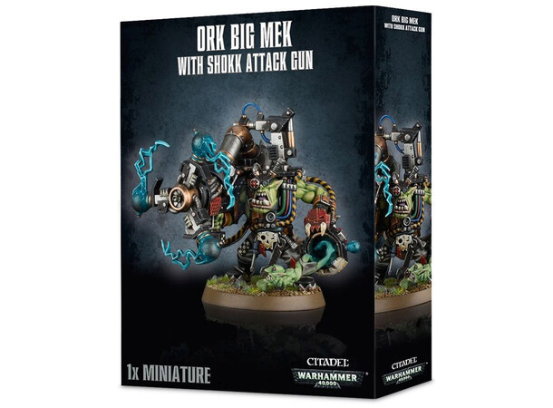 Ork Big Mek With Shokk Attack Gun Warhammer 40K