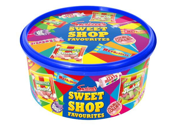 *Sweet Shop Favourites 650g Love Hearts, Double Dip, Refreshers+ 