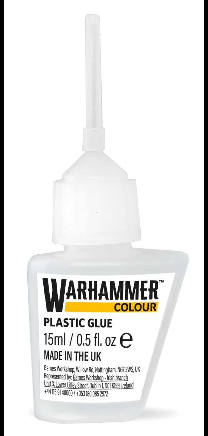 Warhammer Colour Plastic Glue 15ml Tidligere Citadel