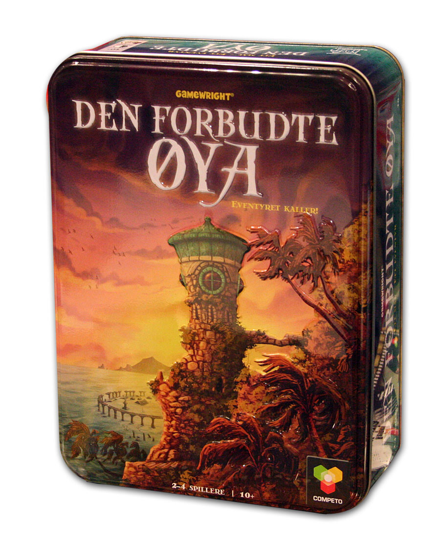 Den Forbudte Øya Brettspill Forbidden Island Norsk utgave