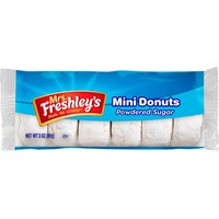 Donuts Mini Powdered Mrs Freshleys 6stk 6 Donuts i pakken