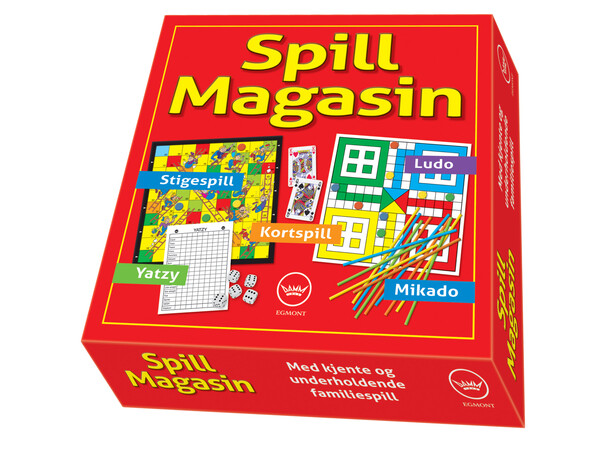 Spillmagasin Brettspill Yatzy, Ludo, Stigespill, Ludo, Kortspill 