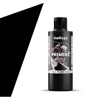 Vallejo Surface Primer Black/ Sort 200ml