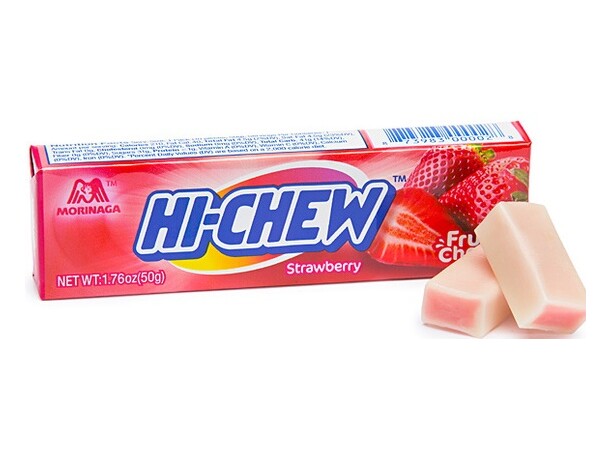 *Hi-Chew Jordbær karameller 50g