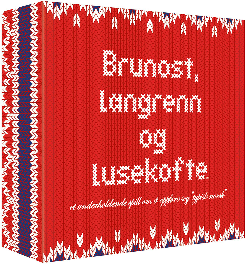 Brunost langrenn og lusekofte Kortspill Oppfører du deg "Typisk norsk"?