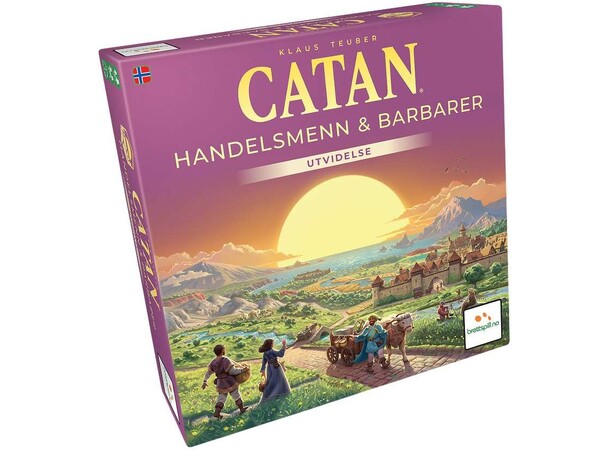 Catan Utvidelse - Handelsmenn 2-4 Handelsmenn & Barbarer - Norsk utgave 