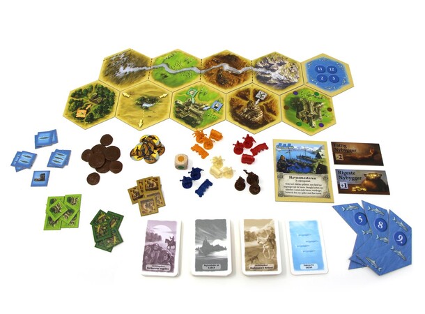 Catan Utvidelse - Handelsmenn 2-4 Handelsmenn & Barbarer - Norsk utgave 