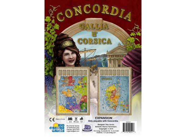 Concordia Gallia/Corsica Expansion Expansion till Concordia 