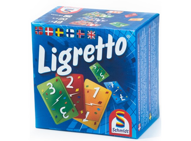 Ligretto Spel Blå Svensk utgåva 
