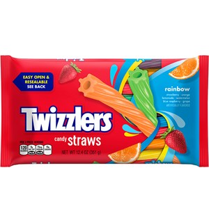 Twizzlers Rainbow 351g - Stor pakke Den amerikanske godteri favoritten 