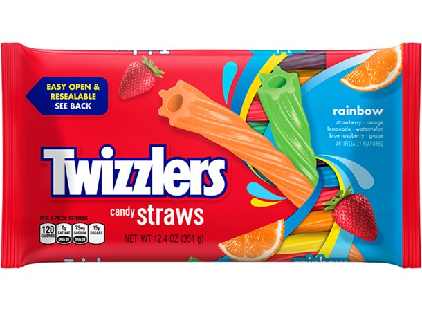 Twizzlers Rainbow 351g - Stor pakke Den amerikanske godteri favoritten