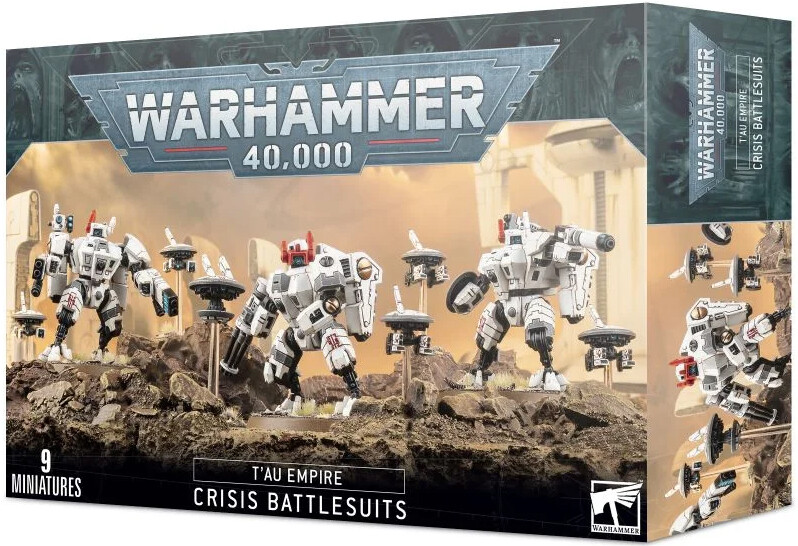 Tau Empire Crisis Battlesuits Warhammer 40K