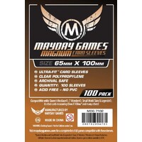 Brettspill Kortbeskyttere 100stk 65x100 Mayday Magnum UltraFit Copper