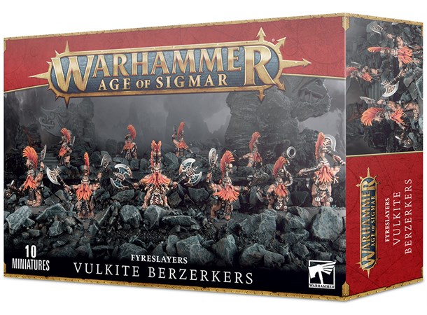 Fyreslayers Vulkite Berzerkers Warhammer Age of Sigmar