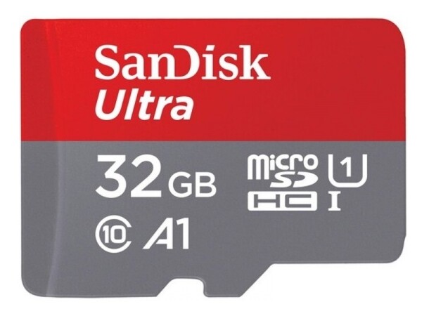 MicroSD/SD 32GB Minneskort med SD adapt 