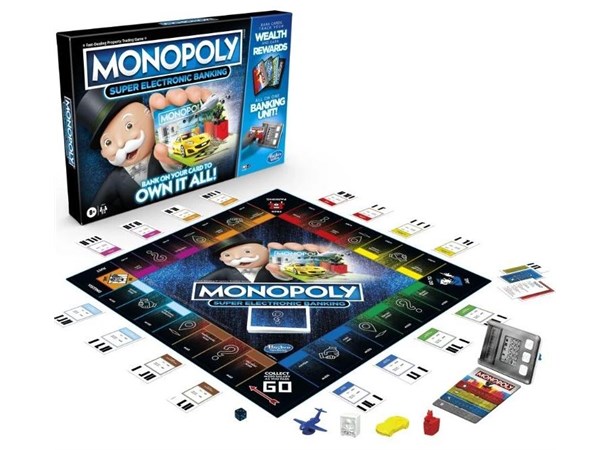 Monopoly Super Electronic Banking Norsk Utgave