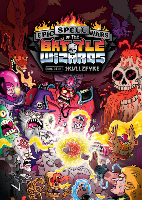 Epic Spell Wars 1 Duel at Mt Skullzfyre Battle Wizards Kortspill