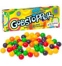Everlasting Gobstopper 50g Godterikuler som skifter smak og farge