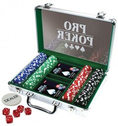 Pro Poker Pokerset med 200 marker