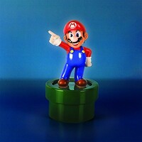 Super Mario Lampe Mario - 20 cm Med lyd