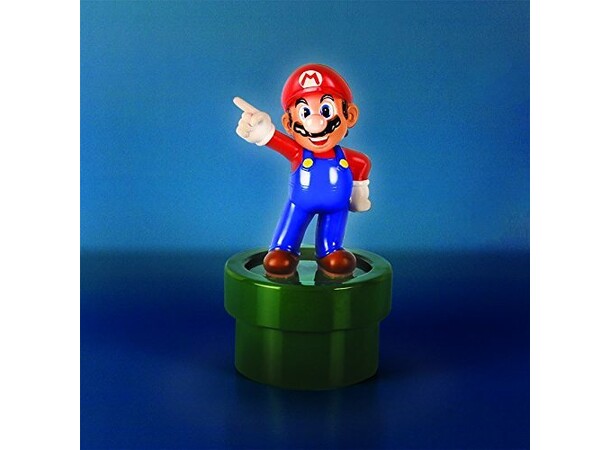 Super Mario Lampe Mario - 20 cm Med lyd