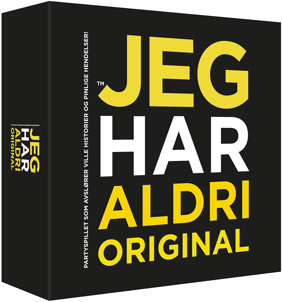 Jeg Har Aldri - Original - Kortspill Ville historier og Pinlige hendelser!