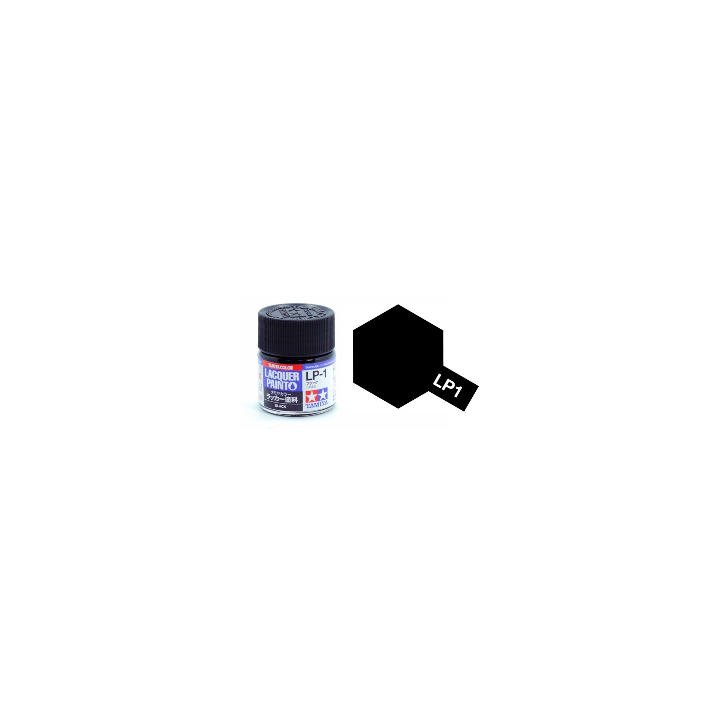 Lakkmaling LP-1 Black Tamiya 82101 - 10ml