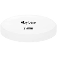 Akrylbaser Rund 25mm (15 stk) 