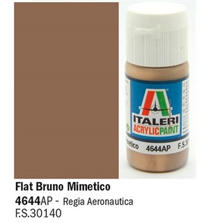 Akrylmaling Flat Bruno Mimetico Italeri 4644AP - 20 ml 