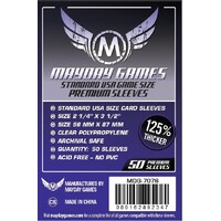 Brettspill Kortbeskyttere 50 stk 56-87mm Mayday Standard USA
