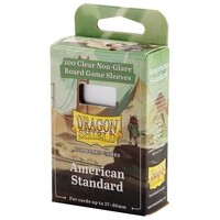 Brettspill Kortbeskyttere x100 57x89 American Standard