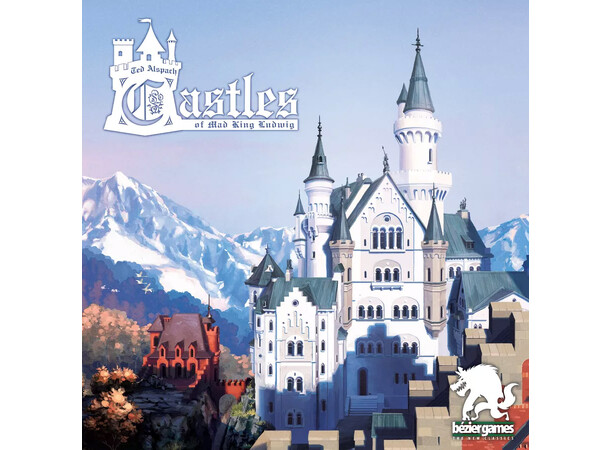 Castles of Mad King Ludwig Brettspill Second Edition