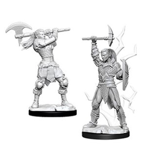 D&D Figur Nolzur Goliath Barbarian Femal Nolzur's Marvelous Minitaures - Umalt 