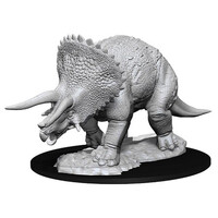 D&D Figur Nolzur Triceratops Nolzur's Marvelous Miniatures - Ej målad