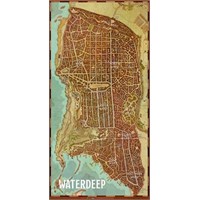 D&D Maps Waterdeep Vinyl Game Mat Dungeons & Dragons Dragon Heist