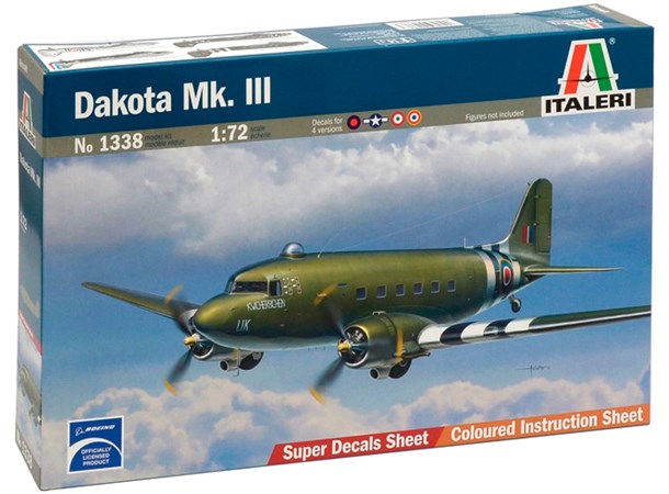 Dakota Mk III Italeri 1:72 Byggesett