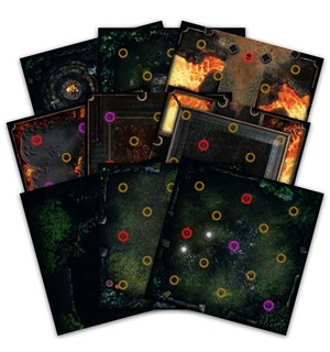 Dark Souls Basin Iron Darkroot Tile Set Darkroot Basin + Iron Keep Board Game 