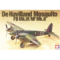De Havilland Mosquito FB Mk.VI/NF Mk.II Tamiya 1:72 Byggesett